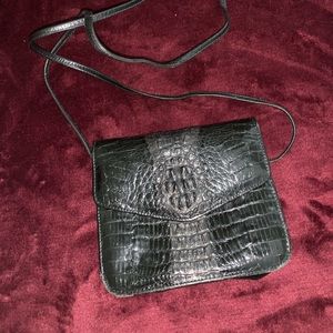 Alligator 🐊 leather Vintage custom made bag